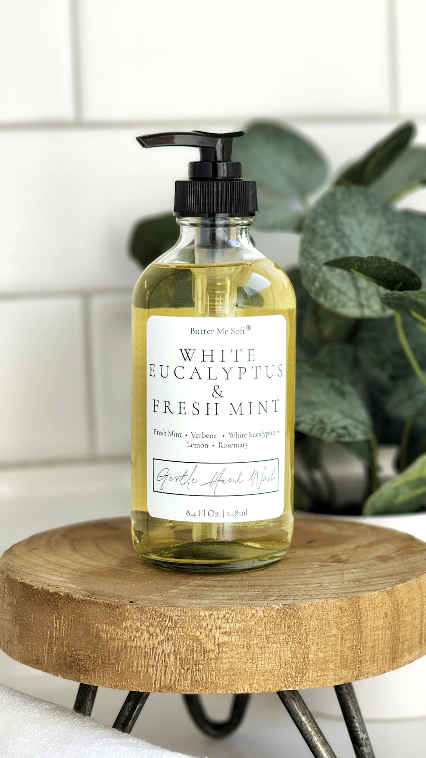 White Eucalyptus & Fresh Mint Gentle Hand Soap