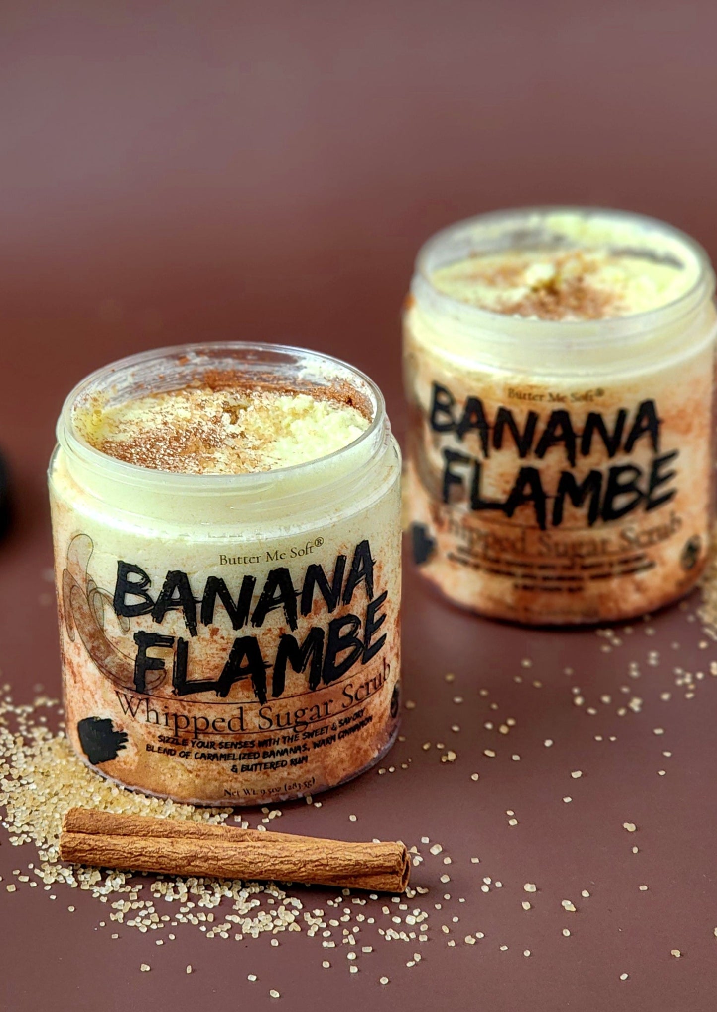 Banana Flambe Whipped Sugar Scrub