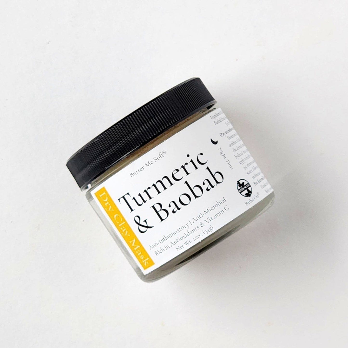 Turmeric & Baobab Dry Clay Mask