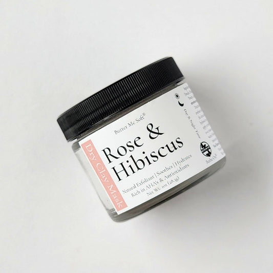 Hibiscus & Rose Dry Clay Mask