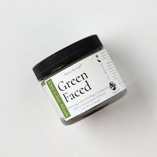 Green Faced Dry Clay Mask