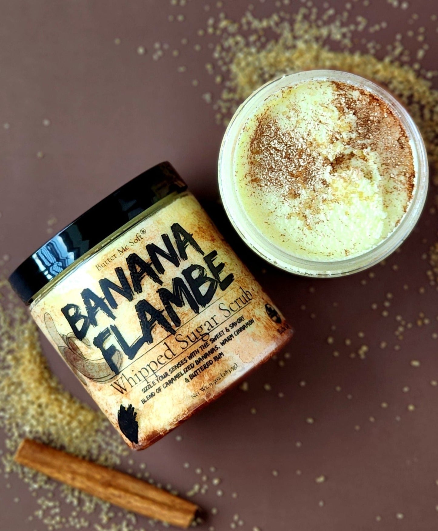 Banana Flambe Whipped Sugar Scrub