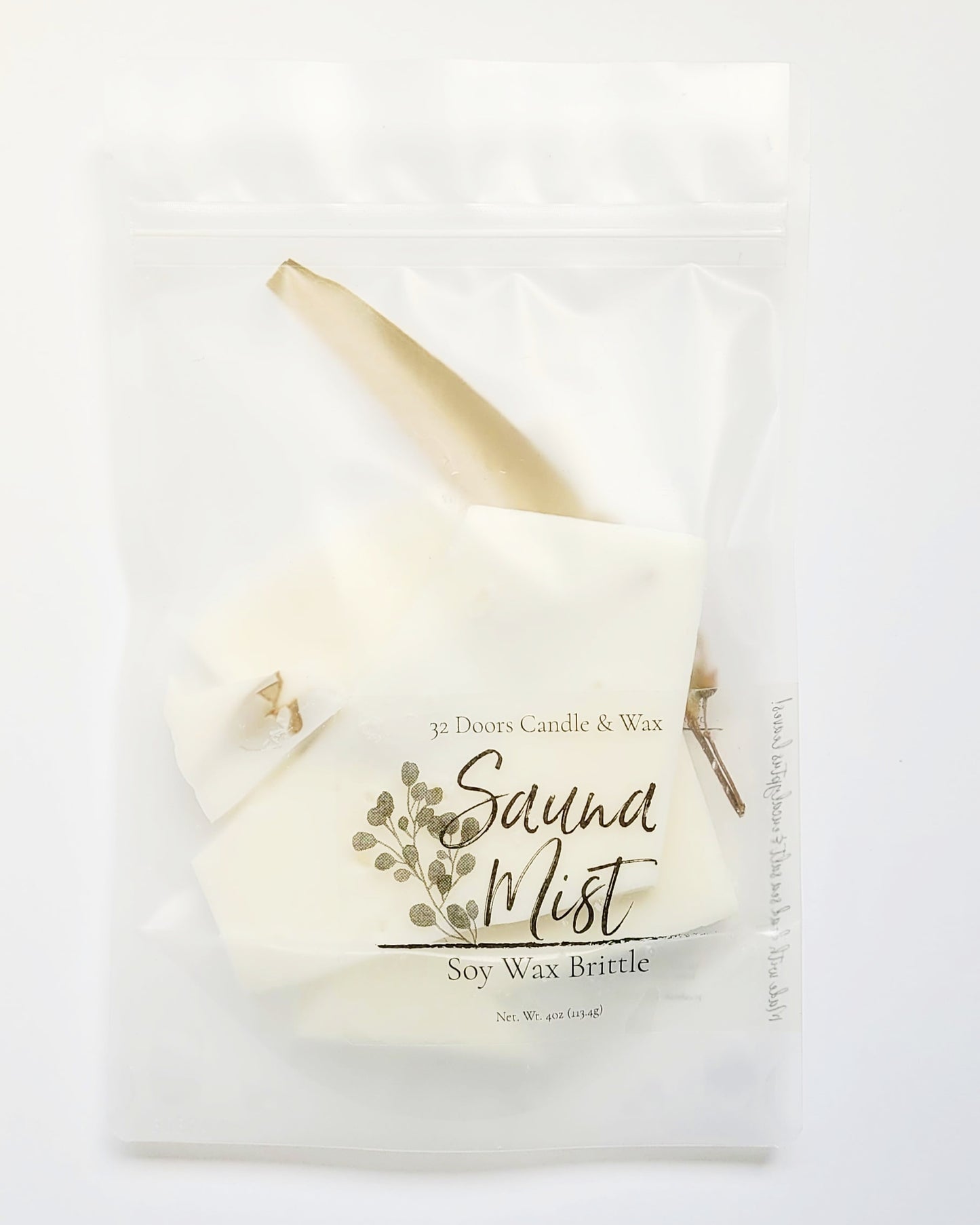 Sauna Mist Wax Brittle